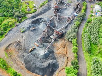 Bird's Eye View of Heavy Equipment